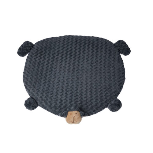 PaWz Pet Bed Cat Calming Bed Dog Squeaky M Charcoal Medium - Image 2