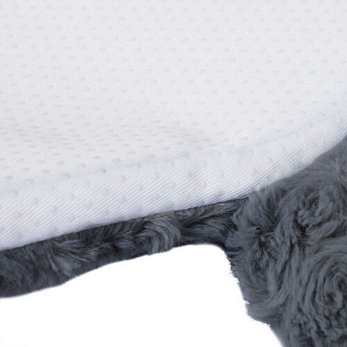 PaWz Pet Bed Cat Calming Bed Dog Squeaky M Charcoal Medium - Image 5