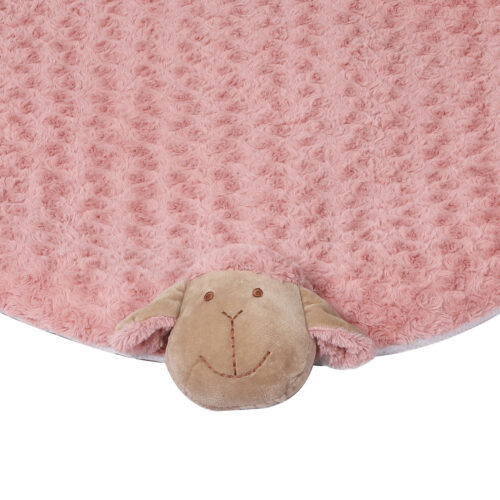 PaWz Pet Bed Cat Calming Beds Dog Squeaky L Pink Large - Image 6