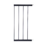 Levede Baby Safety Gate Adjustable Pet Black 30cm Extension