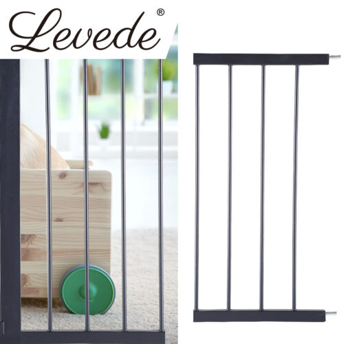 Levede Baby Safety Gate Adjustable Pet Black 30cm Extension - Image 8