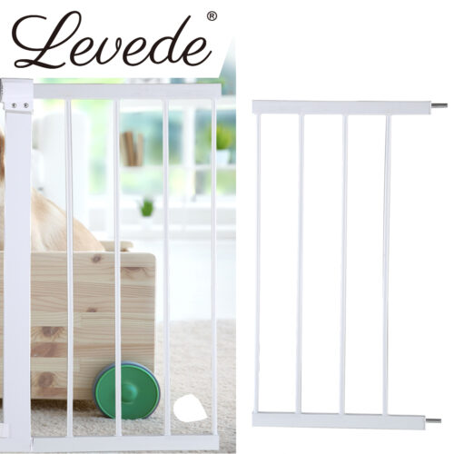 Levede Baby Safety Gate Adjustable Pet White 30cm Extension - Image 8