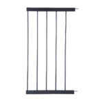 Levede Baby Safety Gate Adjustable Pet Black 45cm Extension