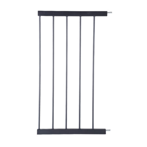Levede Baby Safety Gate Adjustable Pet Black 45cm Extension