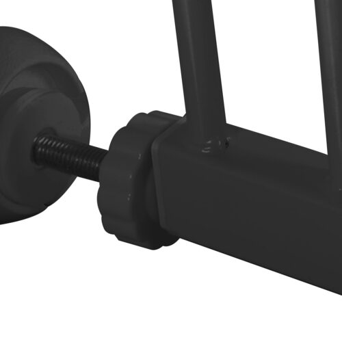 Levede Baby Safety Gate Adjustable Pet Black 45cm Extension - Image 6