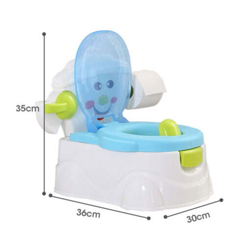 BoPeep Kids Potty Trainer Seat Safety Blue - Image 3