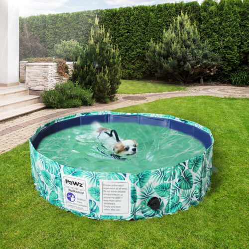 PaWz 80cm Pet Dog Swimming Pool Cat M Medium - Image 8
