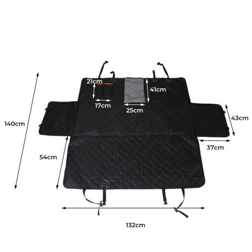 PaWz Pet Car Back Seat Cover Dog Waterproof - Image 3