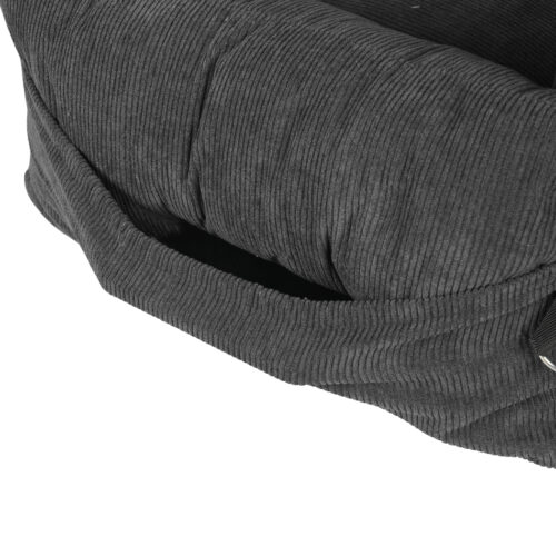 PaWz Pet Car Booster Seat Dog Protector M Grey Medium - Image 6