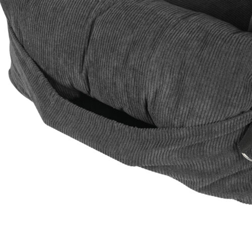 PaWz Pet Car Booster Seat Dog Protector L Grey Large - Image 6