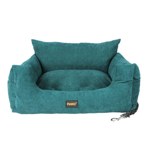 PaWz Pet Car Booster Seat Dog Protector L Green Large - Image 2