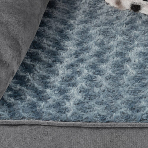 PaWz Pet Bed Sofa Dog Beds Bedding Soft M Grey Medium - Image 6