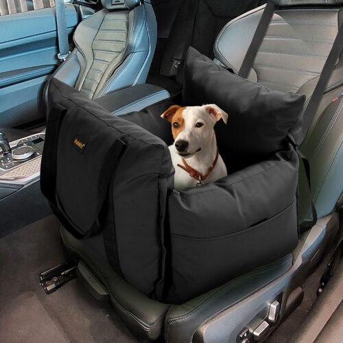 PaWz Dog Car Seat Booster Belt Black - Image 8
