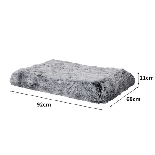 PaWz Dog Mat Pet Calming Bed Memory M Charcoal Medium - Image 3