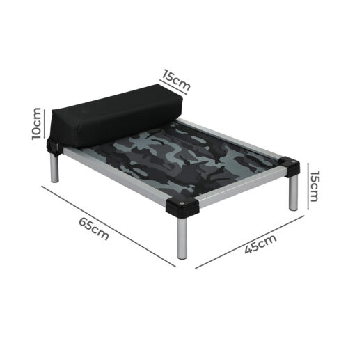 PaWz Pet Trampoline Aluminium Frame M Camoflauge Medium - Image 3