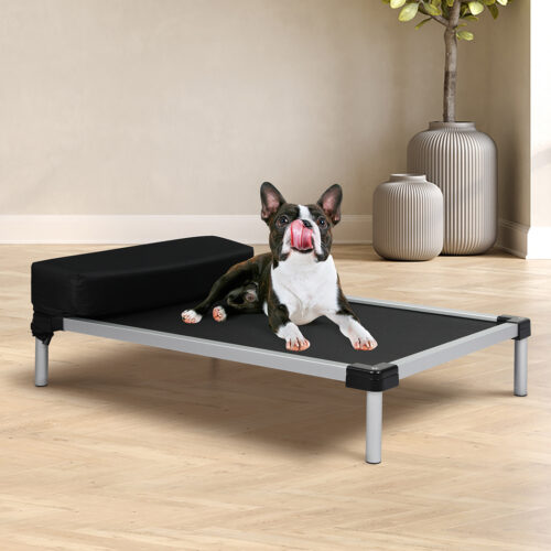 PaWz Pet Trampoline Aluminium Frame M Black Medium - Image 7