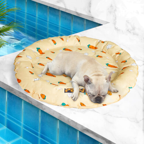 PaWz Pet Cool Gel Mat Cat Bed Dog Bolster L Large - Image 8