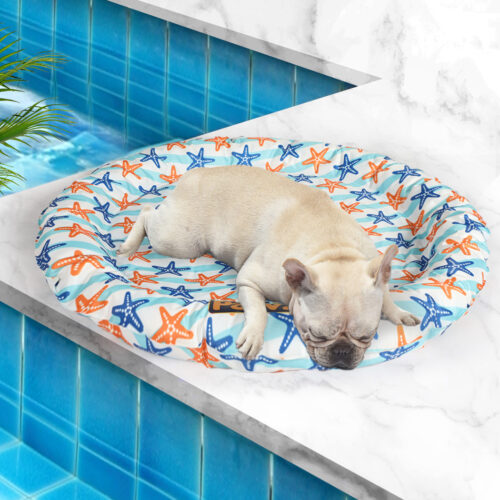 PaWz Pet Cool Gel Mat Cat Bed Dog Bolster L Large - Image 8