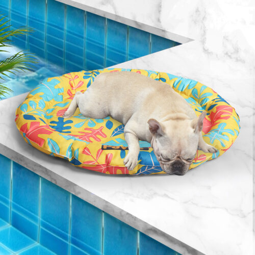 PaWz Pet Cool Gel Mat Cat Bed Dog Bolster L Large - Image 8