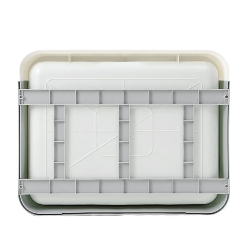 PaWz Foldable Cat Litter Box Tray Enclosed Grey - Image 4