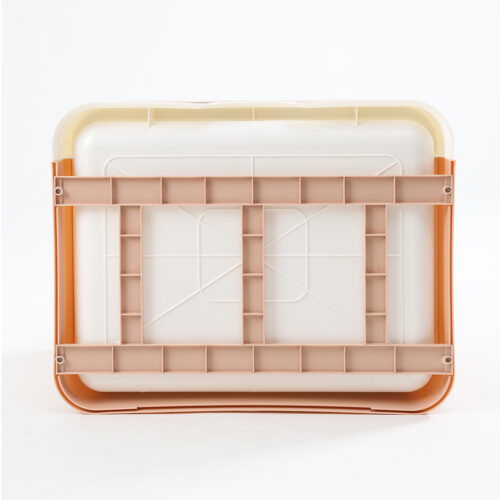 PaWz Foldable Cat Litter Box Tray Enclosed Pink - Image 4