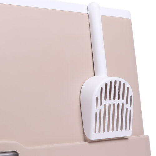 PaWz Cat Litter Box Fully Enclosed Kitty Coffee - Image 6