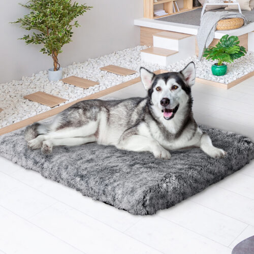 PaWz Dog Mat Pet Calming Bed Memory XXL Charcoal XX-Large - Image 8