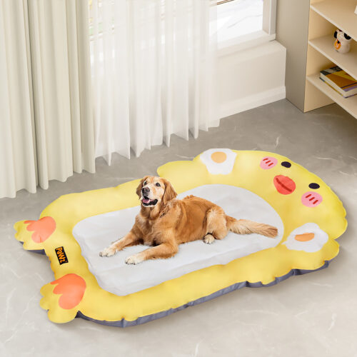 PaWz Pet Cooling Mat Dog Cat Human Size Yellow - Image 8