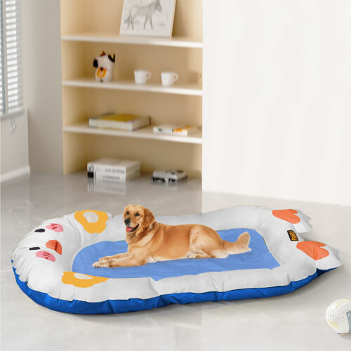 PaWz Pet Cooling Mat Dog Cat Human Size Blue - Image 7
