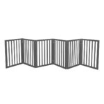 PaWz Wooden Pet Gate Dog Fence Safety Grey 100 Pack