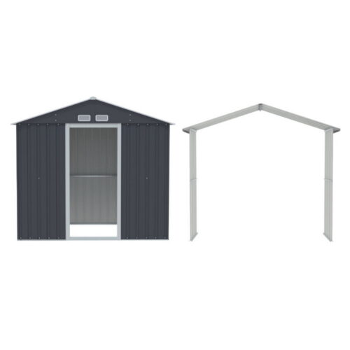 Giantz Garden Shed Outdoor Storage 2.15x1.74M Tool Workshop House w/Extension Kit - Image 3