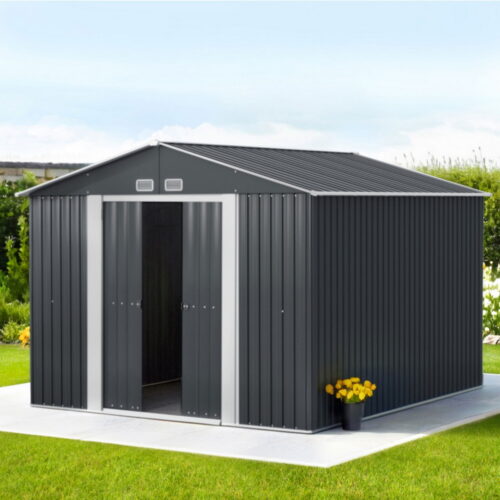 Giantz Garden Shed 3x3M Outdoor Storage Tool Workshop House Shelter - Image 7