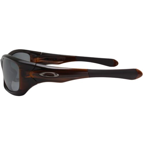 Oakley Custom Pit Bull Polished Rootbeer Slate Iridium Lens Mens Rare Sunglasses - Image 3