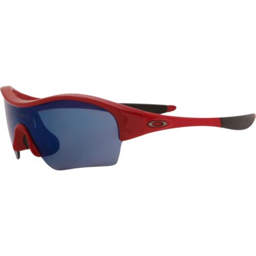Oakley Custom Enduring Edge Lipstick Red Ice Iridium Womens Sports Sunglasses