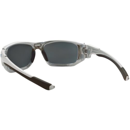 Oakley Custom Scalpel White Chrome Grey Polarized Lens Mens Collector Sunglasses - Image 4