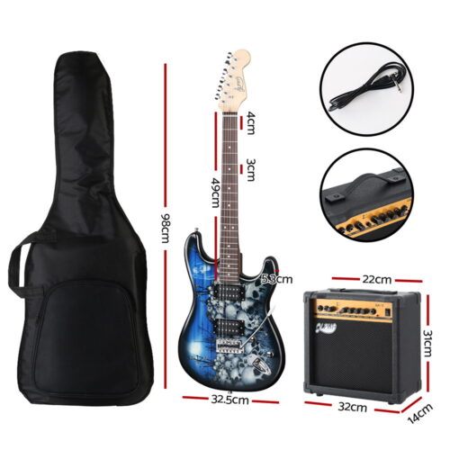 Alpha Electric Guitar Music String Instrument 20W Amplifier - Image 2