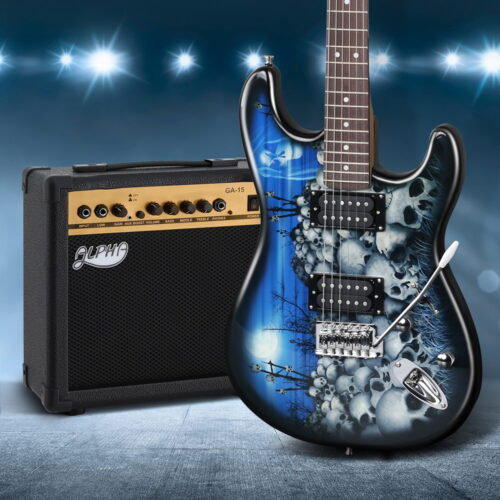 Alpha Electric Guitar Music String Instrument 20W Amplifier - Image 7