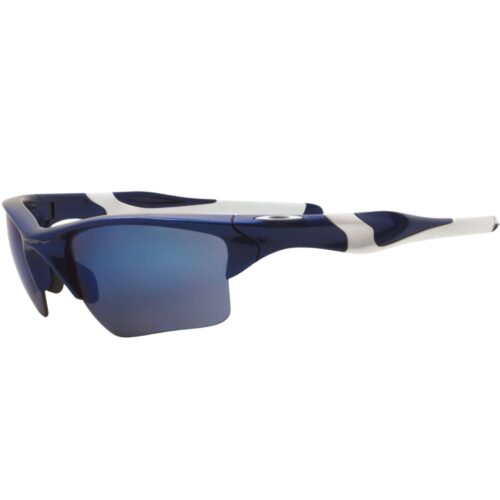 Oakley Custom Half Jacket 2.0 XL Team Navy Ice Iridium Mens Sports Sunglasses