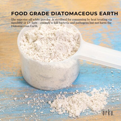 300g Organic Fine Diatomaceous Earth Tub - Food Grade Fossil Shell Flour Powder - Image 5