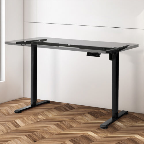 Levede Motorised Standing Desk Frame Black Single Motor - Image 7