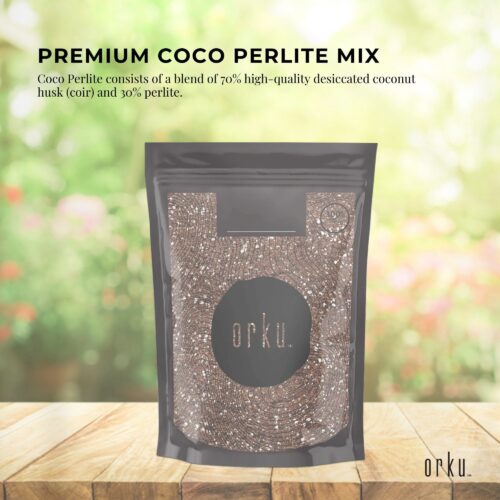 2L Premium Coco Perlite Mix - 70% Coir Husk 30% Hydroponic Plant Growing Medium - Image 3