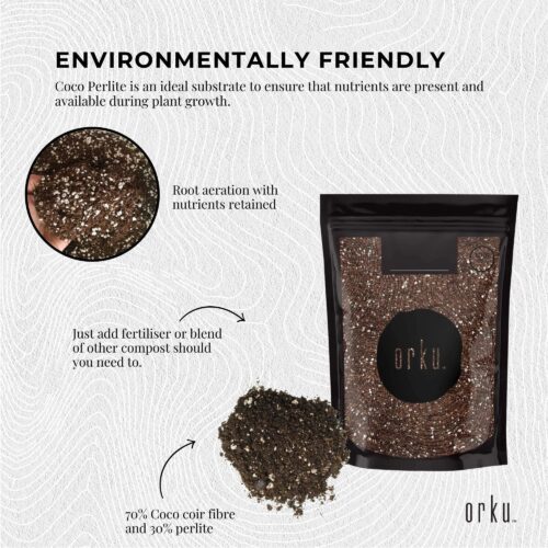 2L Premium Coco Perlite Mix - 70% Coir Husk 30% Hydroponic Plant Growing Medium - Image 6