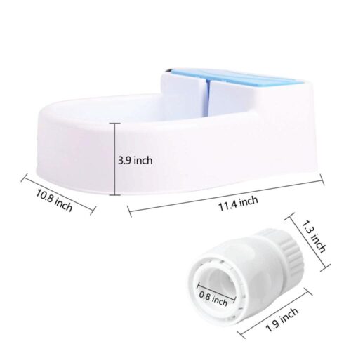 Auto Filling Dog Drinking Water Fountain - Outdoor Automatic Pet Drinking Bowl - Image 2