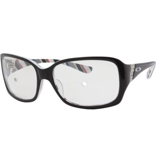 Ex Display Oakley 61-487 Discreet Replacement Sunglasses Frame Black Stripes - Image 2