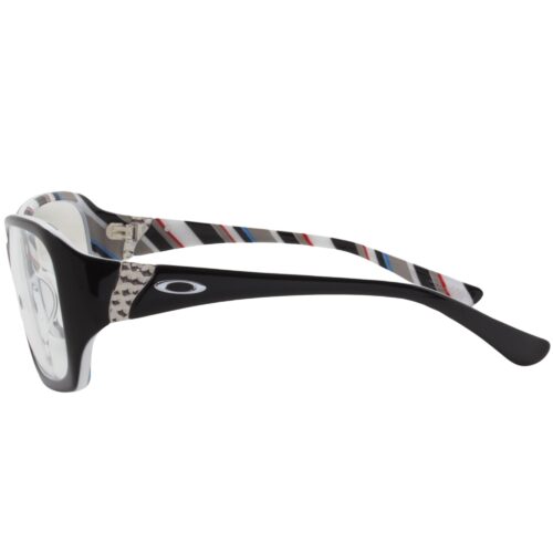 Ex Display Oakley 61-487 Discreet Replacement Sunglasses Frame Black Stripes - Image 3