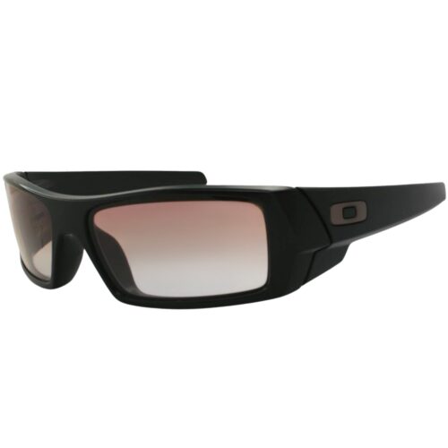 Ex Display Oakley Custom Gascan Matte Black Clear Gradient Lens Mens Sunglasses - Image 2