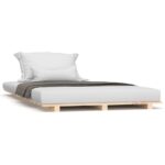 Bed Frame 90x190cm Solid Wood Pine