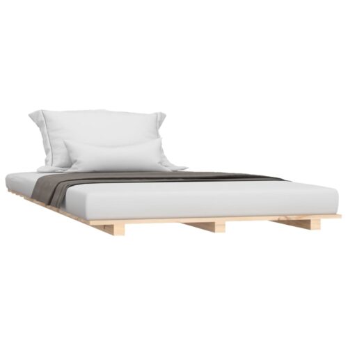 Bed Frame 90x190cm Solid Wood Pine - Image 3