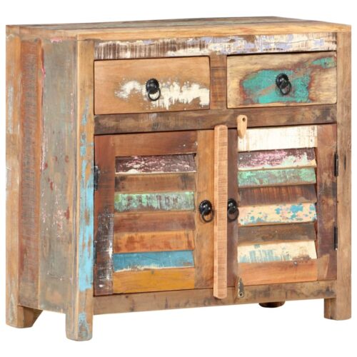 Sideboard 70x30x68cm Solid Reclaimed Wood
