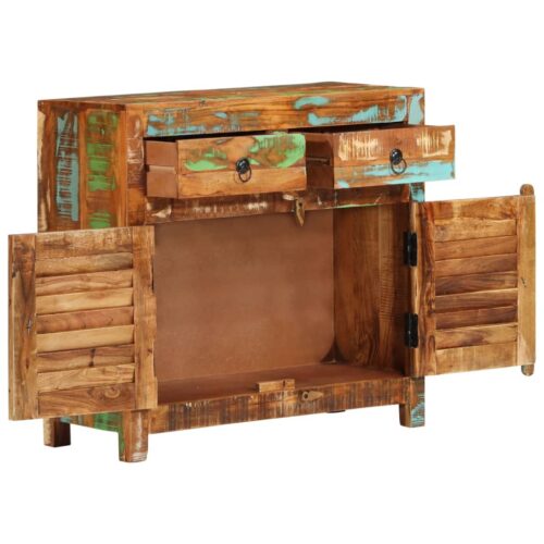 Sideboard 70x30x68cm Solid Reclaimed Wood - Image 4